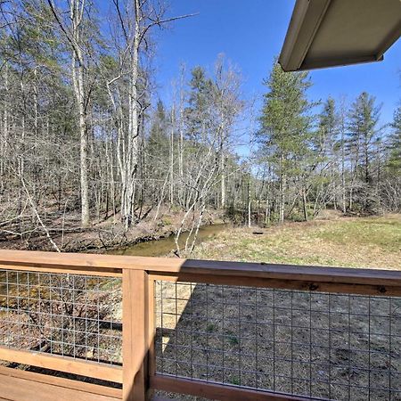 Airy Ellijay Home With Spacious Creekside Deck! Exterior photo