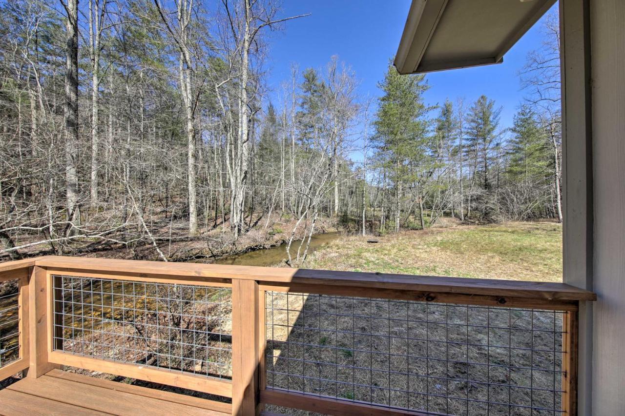 Airy Ellijay Home With Spacious Creekside Deck! Exterior photo