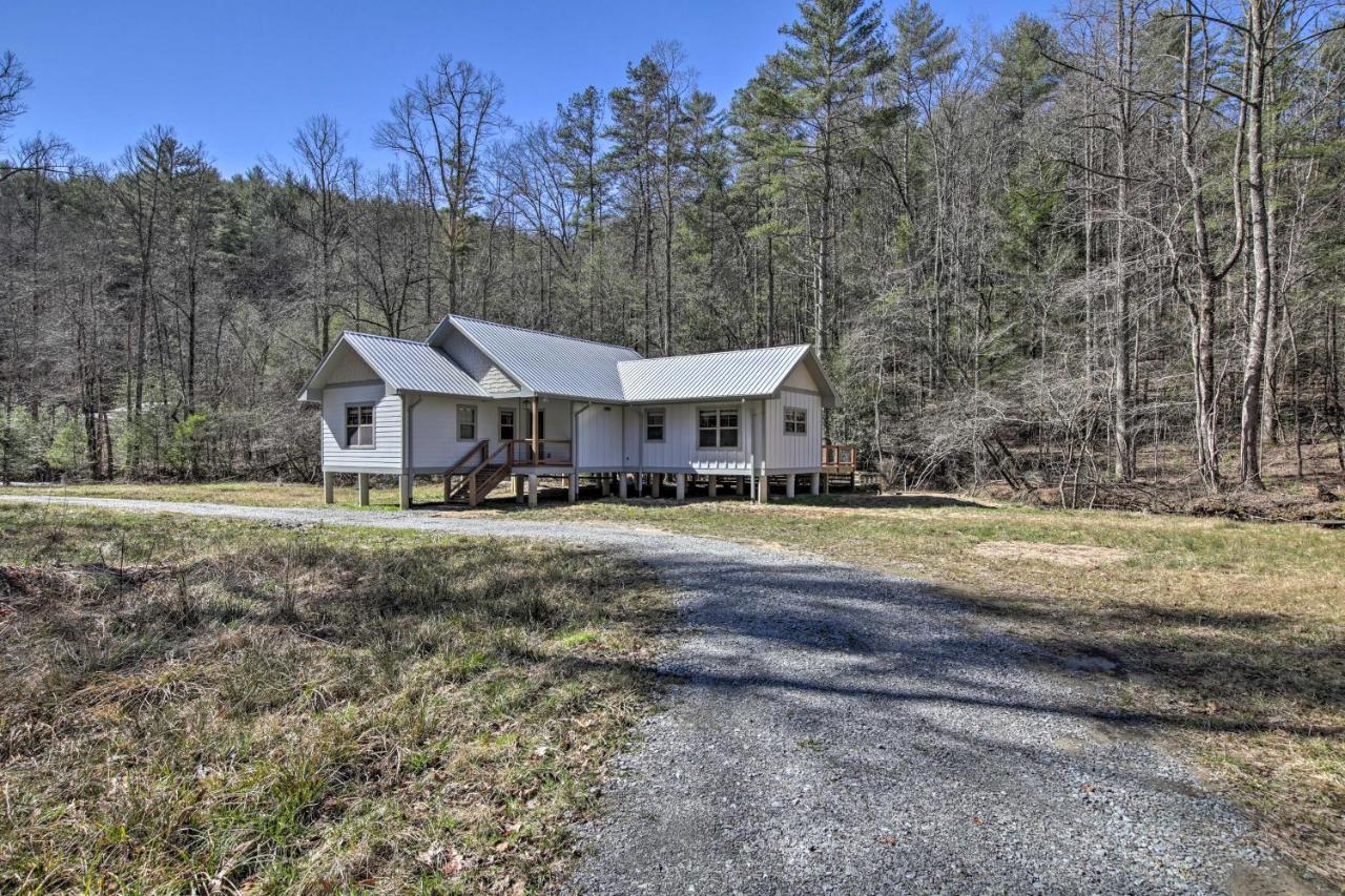 Airy Ellijay Home With Spacious Creekside Deck! Exterior photo