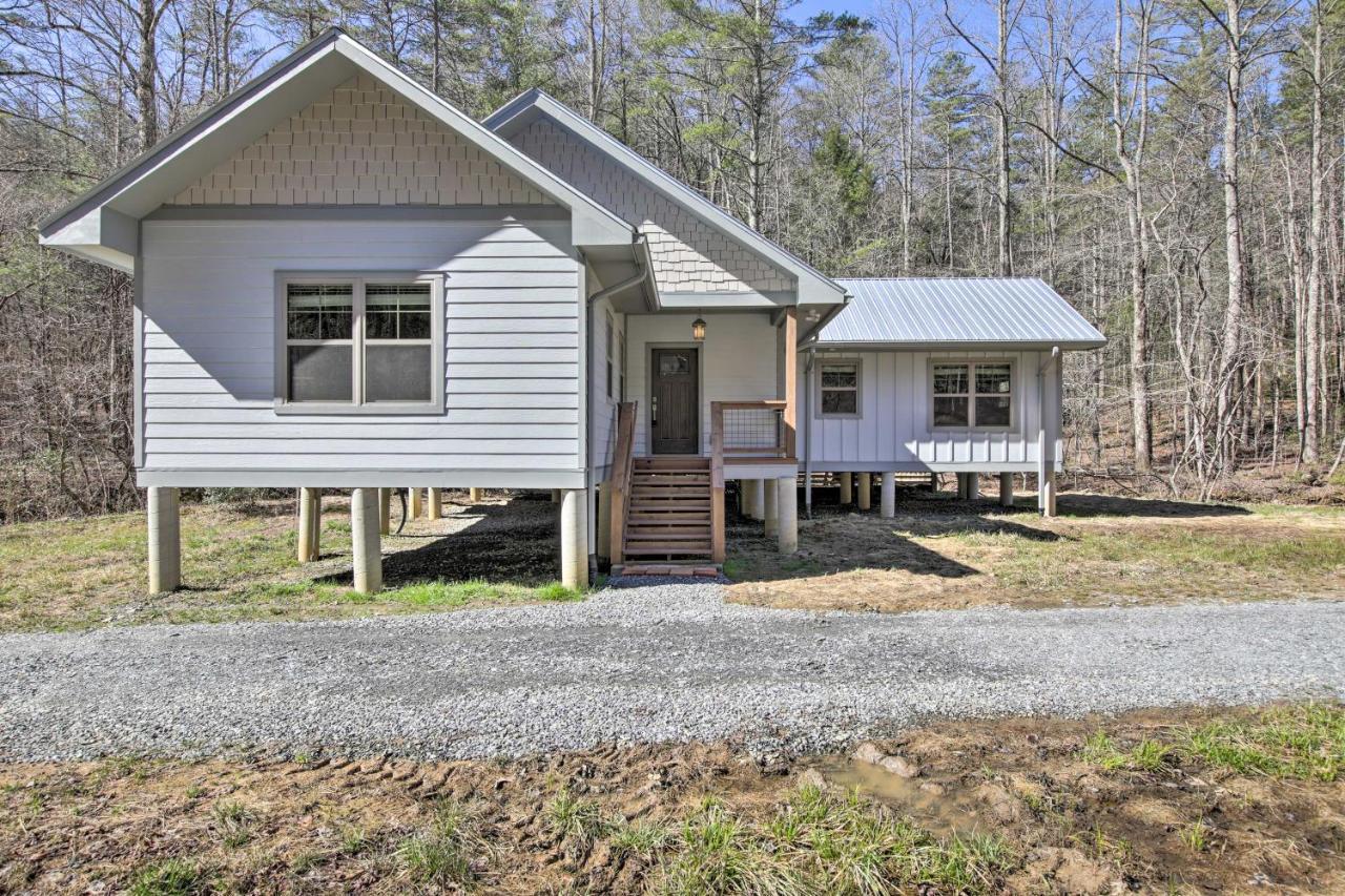 Airy Ellijay Home With Spacious Creekside Deck! Exterior photo